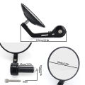 Motorcycle Accessories Bicycle Tram Off-Road Vehicle All-Terrain Universal Handlebar End Rearview Mirrors 95MM Glass Side Mirror.