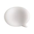 Chat Bubble Silicone Wrist Guard Mouse Pad, Palm Rest Wrist Guard Pad, Solid Color, Suitable for Office and Home Use.