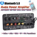 D10 Bluetooth Audio Amplifier Cabinet Type 30W-120W AC-220V DC-12V Echo USB MIC FM Radio TF
Support Dual Microphone Bluetooth 5.0 Amplifier Subwoofer for 4Ohm Speaker No Need Power Adapter.