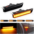 1 Pair Side Fender LED Marker Indicator Lights Turn Signal Lamps For BMW 3 Series E36 M3 X5 E53 OEM#:63137164491 Car Accessories. 