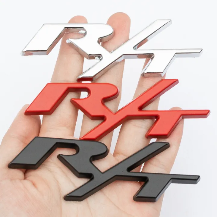 Car Stickers 3D R/T RT Letter For Dodge Renegade Caravan Chrysler Jeep ...