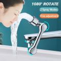 1080° Rotatable Faucet Extender Sprayer Head 2 Modes Universal Bathroom Tap Extend Adapter Aerator.