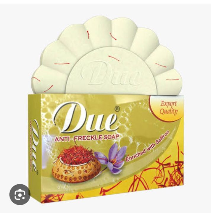 Due Zafrani Anti Freckle Soap 75 Gram