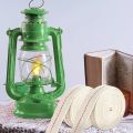 1Meter/Roll Kerosene Lamp 0.8/1/1.3/1.5/2/2.5cm Width Wick for Oil Lamp Braided Cotton Wick For Kerosene Lamp Flat Wick. 