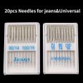 20PCS Sewing Machine Needles Jeans Universal Regular Point Sewing Needles Ball Point Head for Home Sewing Machine Needles. 