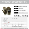 Motorcycle Camping and Hiking rock climbing Gloves Touch Design Fitness Protection Sports Hunting Gloves.