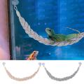 Hermit Crab Climbing Jute Rope Ladder Reptile Tank Terrarium Accessories Lizard Gecko Climbing Jute Rope Ladder Hermit Crab Toys. 