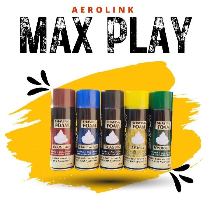 MaxPlay Shaving Foam