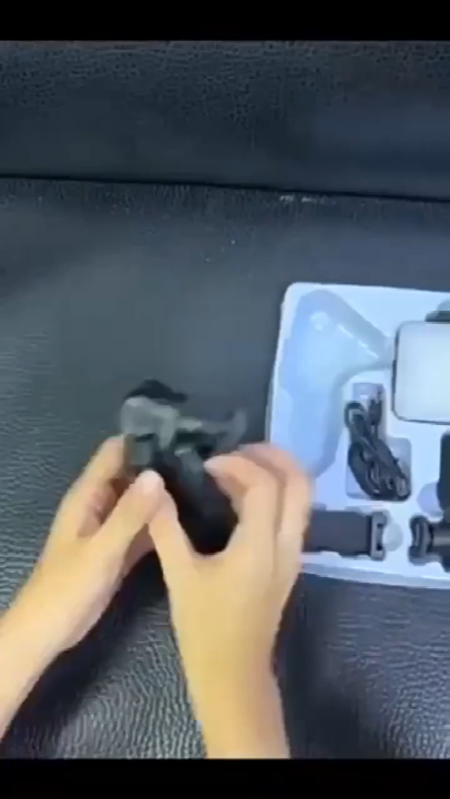 6 in 1 Video Making Vlogging Kit Tripod For Smartphone & Camera Vlog Kit - Mini LED Video Light, Extendable Phone Clip, Tripod with Adjustable Brightness For Live Stream Vlog Video Shooting Video Conference Selfie