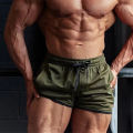 2025 Running Shorts Men fashion Joggers Shorts Summer quick-dry sports shorts Mesh Breathable Shorts Gym Man Beach Short Pants. 