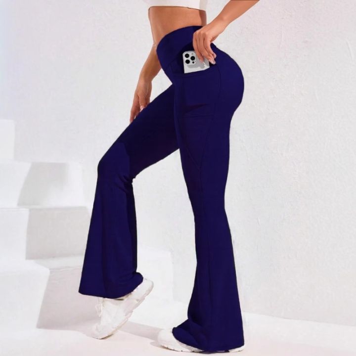 %E2%80%8B%E2%80%8BHigh%20Waist%20Flare%20Leg%20Yoga%20Pants%20Women%20with%20Pocket%20Push%20Up%20Butt%20%20Running%20Tights%20Wide%20Leg%20Pants%20Gym%20Outdoor%20Cycling%20Leggings%20-%20Image%205