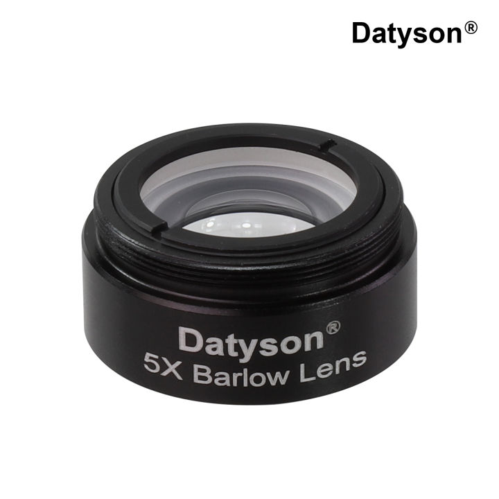 Datyson 5X Barlow Lens for 1.25‘’ Eyepiece, 5X Magnification for Astronomy Stargazing, Lunar & Planetary Observation