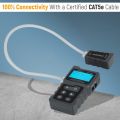 Cat5e Unshielded RJ45 Crystal Head Gold-Plated Contact Ethernet Cable Connector for Home Office.