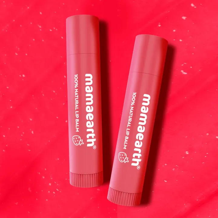 Mamaearth%20Nourishing%20Tinted%20100%25%20Natural%20Lip%20Balm%20With%20Vitamin%20E%20And%20Strawberry%20-%204%20G%20%7C%2012-Hour%20Moisturization%20%7C%20Naturally%20Red%20Lips%20%7C%20For%20Dry%20&%20Chapped%20Lips%20%7C%20Natural%20Tint%20%7C%20Brightens%20Lips%20%7C%20Tinted%20Lip%20Balm%20-%20Image%202