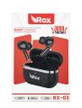 Rox RX-03 Wireless Earbuds 300H Playtime ENC Noise Cancellation Bluetooth 5.4 -. 
