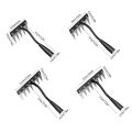 8/7/6/5teeth Garden Weeding Rake Heavy Duty Metal Gardening Hoe Weeding Rake Farm Tool for Gardening Weeding Loosening Soil Rake. 
