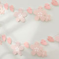 1PC Cherry Blossom Pink Flag Party Decoration Room Wall Layout.