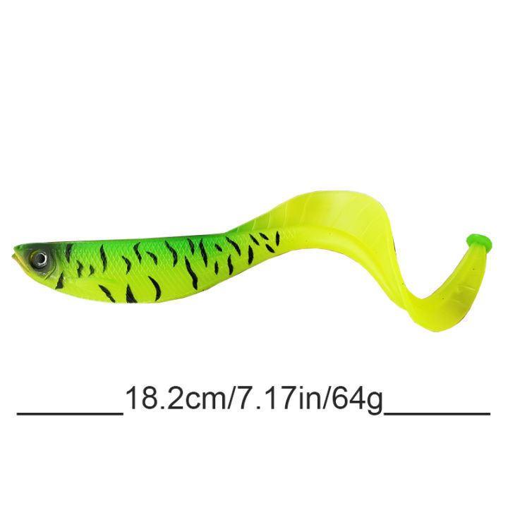1%20Pc%20Fishing%20Lures%20Soft%20Bait%2018.2cm/7.17in/64g%20Artificial%20Bait%20Lure%20Fishing%20Gear%20-%20Image%204