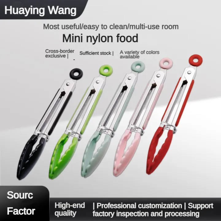 1%20Piece%20High%20Temperature%20Resistant%20Nylon%20Stainless%20Steel%20Food%20Clip%20Outdoor%20BBQ%20Bread%20Clip%20Kitchen%20Utensil%20-%20Image%202