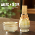 Japanese Matcha Whisk Stand Tea Ceremony Matcha Bowl Bamboo Whisk Grinder Brushes Tea Tools Holder Tea Accessories Teaware. 