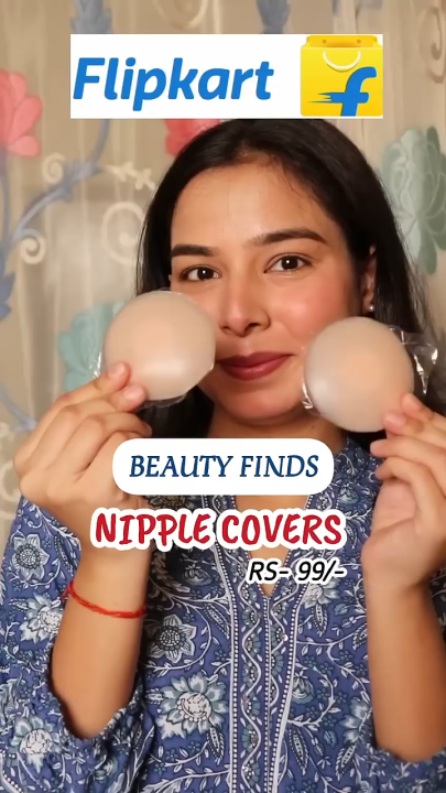 1 Pair Women's & Girls Reusable Nipple Cover - Silicone Nipple Cover Bra Pad