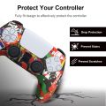 Silicone Protective Cover sleeve For PS5 Controller Accessories  Case For PS5 Slim Gamepad Joysticks Thumb Grips Caps. 