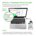 Sata To USB 3.0 Adapter Cable USB To SATA 3 Cable Support 22 Pin 2.5 Lnche External HDD SSD Hard Disk Computer Connector Fit. 
