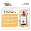 EUQEE 118ml Pure Essential Oil For Skin Peppermint Lavender Eucalyptus Vanilla Bergamot Aromatherapy Essential Oils For Diffuser.