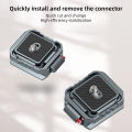 LEAPLIGHT All-Metal Arca Quick Release Plate Camera Quick Mount for Dji Zhiyun Stabilizer Tripod Head Slide Rail QR Mount.