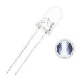 50pcs 5mm White Color Led Light Round Shape Super Bright DC Led Bulbs.