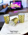 Pack of 3 Flora Crystal Shining Glass (Box Pack). 