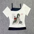 Rock Goth Fashion Streetwear Punk Women Vest Hiphop Harajuku Letter Print Retro Slim Crop top Sleeveless Top E-girl Y2k Tank Top. 