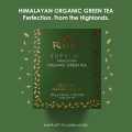 Rakura Supreme Organic Green Tea 100g | Loose Leaf Tea | High Grown | Finest Himalayan Teas | Exceptionally Fresh | FSC Certified Sustainabale Packaging. 