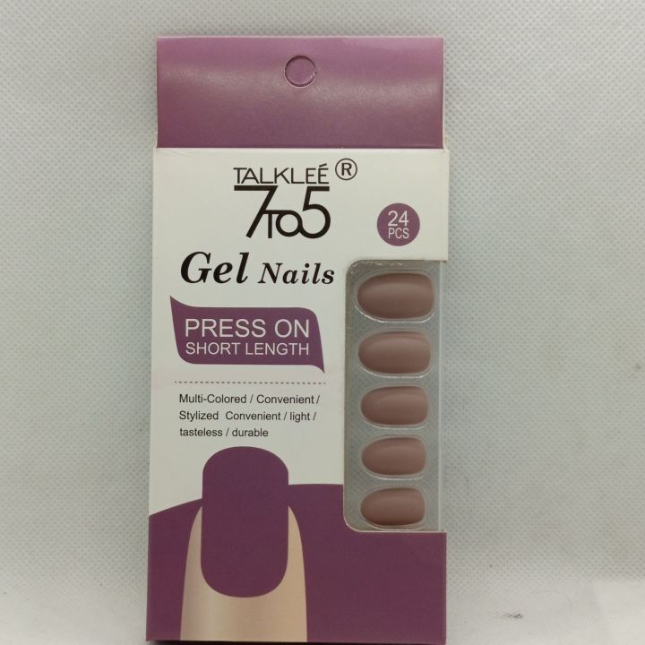 Talklee 7to5 gel nails (24pc)