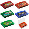 GBA Game 32-Bit Video Game Cartridge Console Card Pokemon Emerald Ruby FireRed LeafGreen Sapphire Multi-language for GBA/NDS. 