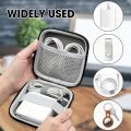 Durable EVA Charger Case for MacBook Air/Pro - Compact Protective Cover with Mesh Pocket for Cables, Earphones & Power Adapters. 