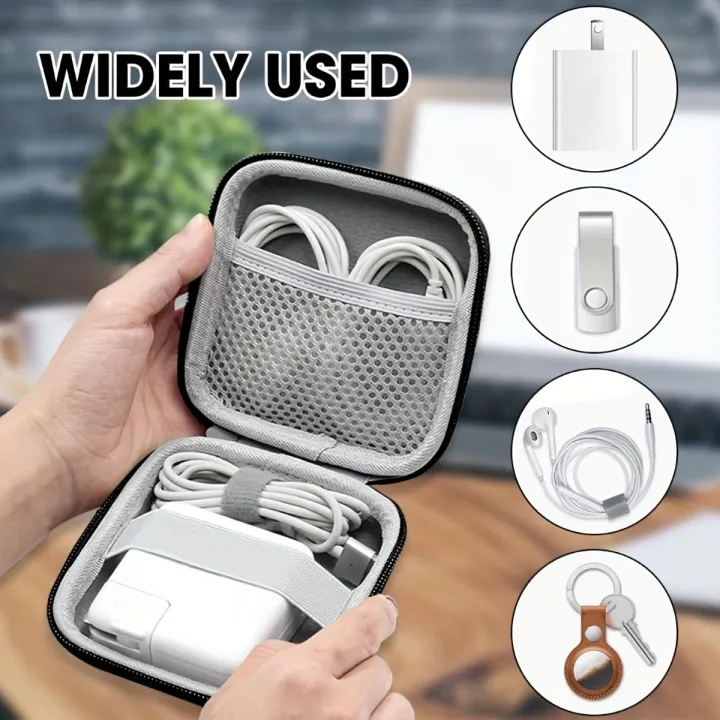 Durable%20EVA%20Charger%20Case%20for%20MacBook%20Air/Pro%20-%20Compact%20Protective%20Cover%20with%20Mesh%20Pocket%20for%20Cables,%20Earphones%20&%20Power%20Adapters%20-%20Image%203