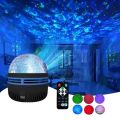 LED Starry Night Sky Projector Aurora USB Remote Control RGB Galaxy Light 7 Modes for Home Bedroom Game Room Party Decoration.