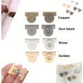 1/2/3Pcs Snap Buttons Metal Seamless Magnetic Buckle Clasp for Tote Bags, Clothing and DIY Crafts, No-Sewing Clip for Purse. 