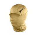 3pcs/2pcs/1pc English Letter Print Men's and Women's Balaclava Single Hole Full Face Neck Protection Mask Suitable for Outdoor.