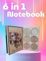Mocallure 6 in 1 makeup book. 