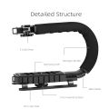 Universal Camera Stabilizer U-shaped DV Handheld C-frame Photography Gimbal Stabilizer for DSLR SLR DV Cameras Mobile Phone.