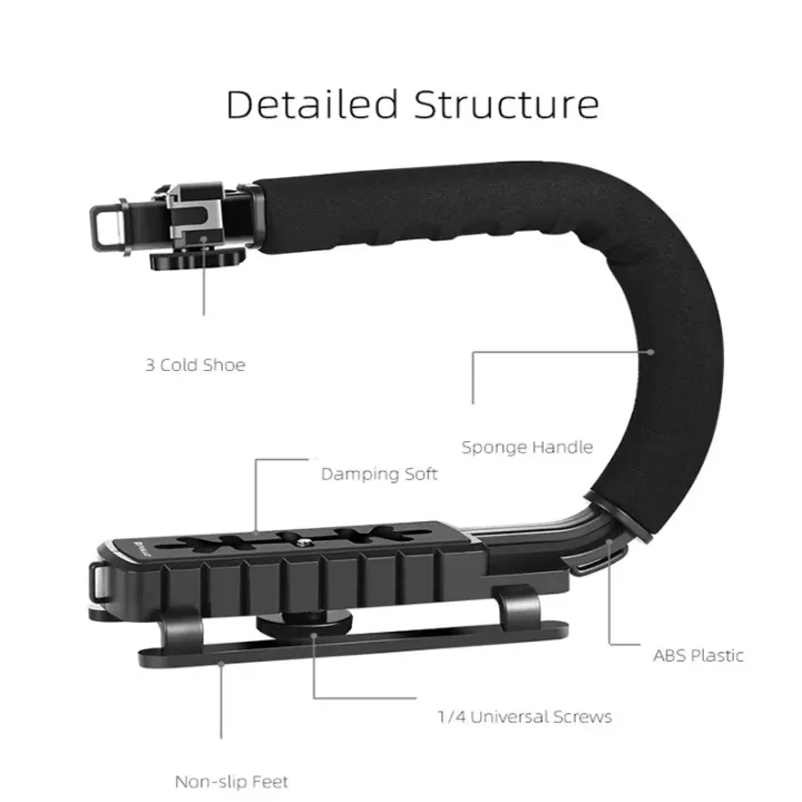 Universal%20Camera%20Stabilizer%20U-shaped%20DV%20Handheld%20C-frame%20Photography%20Gimbal%20Stabilizer%20for%20DSLR%20SLR%20DV%20Cameras%20Mobile%20Phone%20-%20Image%202