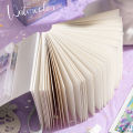 Mini Watercolor Painting Notebook With Pigment Palettle Creative Small Portable Drawing Sketching Book Art Stationery. 