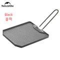 Naturehike Camping Cooking Pan Non Stick Folding Picnic Frying Pan Portable Easy Clean Grill Hiking Bbq Dinner Frying Plate. 