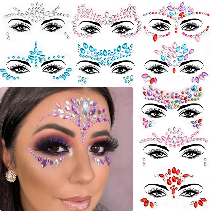 5/1Pcs%20Random%20Colorful%20Rhinestones%20Face%20Tattoo%20Sticker%20Women%20Glitter%20Diamond%20Temporary%20Stickers%20DIY%20Party%20Makeup%20Tattoo%20Decals%20*%20-%20Image%205