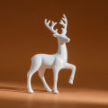 2 Pcs, Room Decor Mother Deer Cute Kids Room Decor Sculptures Kawaii Sculptures Christmas Home Decoration Fawn Figurines home decoration item.