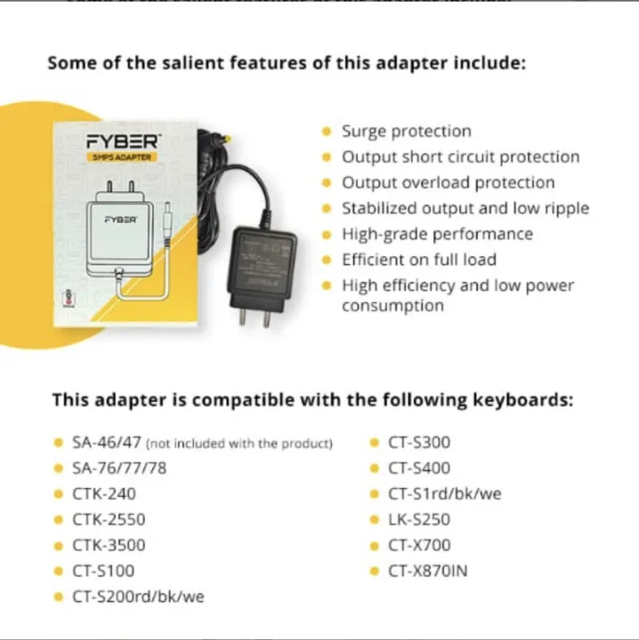 9.5%20volt%20adapter%20for%20Piano%20/keyboard%20%20-%20Image%204