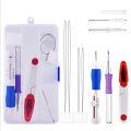 Magic DIY Hand Embroidery Pen Patch Knitting Sewing Tool Kit Punch Needle embroidery thread embroidery threads mulina hilos. 