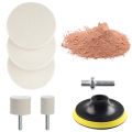 8x Car Windshield Glass Scratch Remover Cerium Oxide Powder Glass Polishing Kit. 